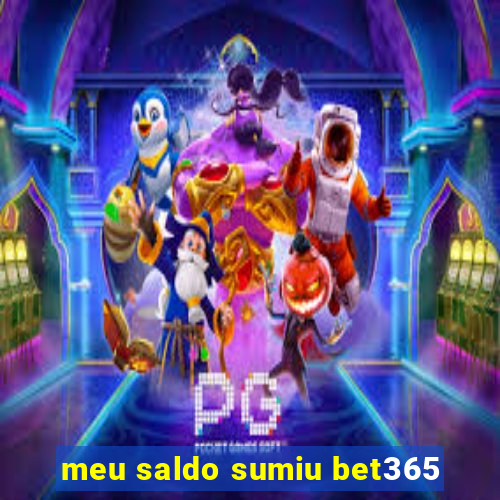 meu saldo sumiu bet365