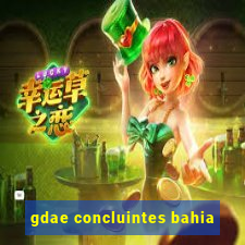 gdae concluintes bahia