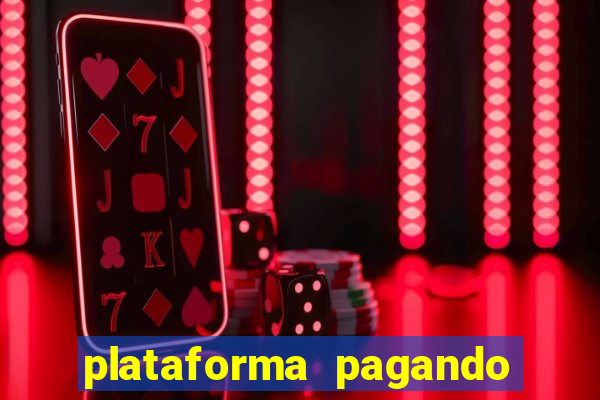 plataforma pagando no cadastro slots