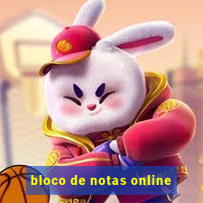 bloco de notas online