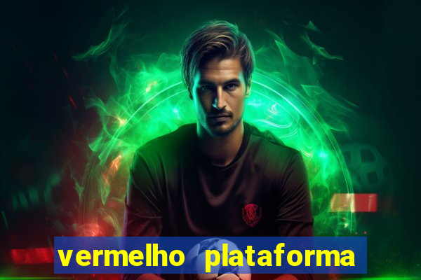 vermelho plataforma de jogos