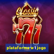 plataforma w1 jogo