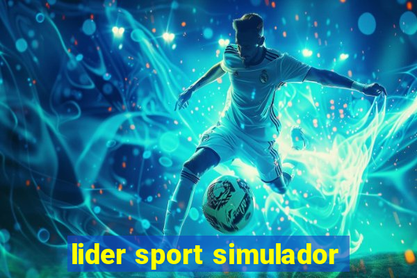 lider sport simulador