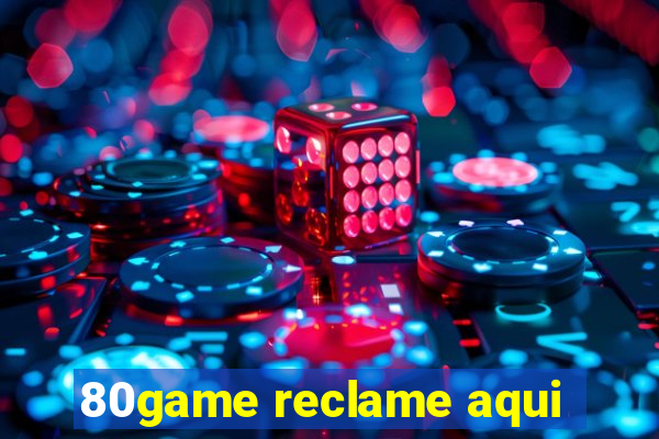 80game reclame aqui