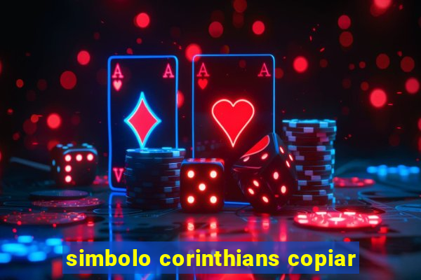 simbolo corinthians copiar