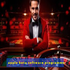 apple beta software programme