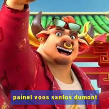 painel voos santos dumont