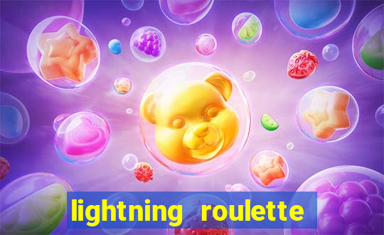 lightning roulette como jogar